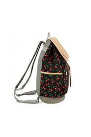 Women Sports / Shopping Canvas Toggle Backpack