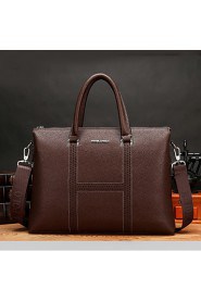 Men PU Doctor Shoulder Bag / Tote / Satchel / Clutch Brown / Black