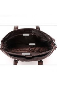 Men PU Doctor Shoulder Bag / Tote / Satchel / Clutch Brown / Black