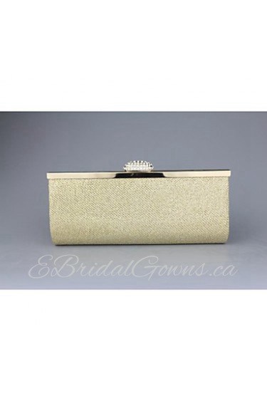 Mushroom With Diamond Metal Handbag Evening Handbags/Clutches/Mini Bags/Totes With Chain