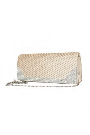 Stylish Imitation Silk With Austria Rhinestones Evening Handbags/ Clutches More Colors Available