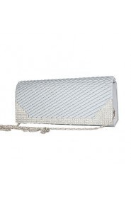 Stylish Imitation Silk With Austria Rhinestones Evening Handbags/ Clutches More Colors Available