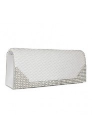 Stylish Imitation Silk With Austria Rhinestones Evening Handbags/ Clutches More Colors Available