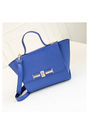 Women Casual PU Tote Blue / Red / Black