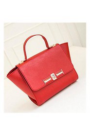 Women Casual PU Tote Blue / Red / Black