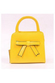 Women Casual PU Tote Pink / Purple / Yellow / Fuchsia