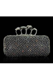 Women Other Leather Type Minaudiere Clutch / Evening Bag Gold / Silver / Black