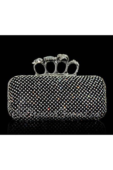 Women Other Leather Type Minaudiere Clutch / Evening Bag Gold / Silver / Black