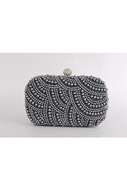 Women Elegant Noble Rhinestone Evening Bag