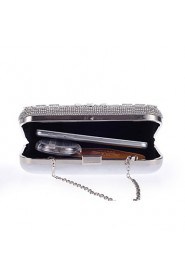 Women PU Baguette Clutch / Evening Bag / Wallet / Coin Purse Black