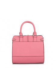 Women Cowhide Doctor Tote Pink