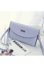 Women Casual / Outdoor PU Shoulder Bag White / Pink / Blue / Gray / Black