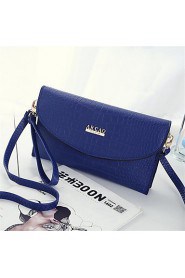 Women Casual / Outdoor PU Shoulder Bag White / Pink / Blue / Gray / Black