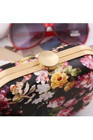 Women's Event/Party / Wedding / Evening Bag Flowers Corrugated Diamonds Delicate Handbag