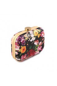 Women's Event/Party / Wedding / Evening Bag Flowers Corrugated Diamonds Delicate Handbag