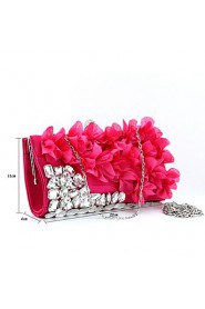 Women PU Baguette Clutch / Evening Bag Multi color