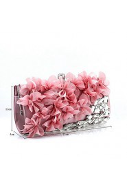 Women PU Baguette Clutch / Evening Bag Multi color