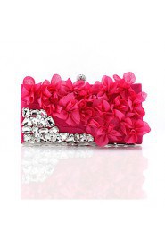 Women PU Baguette Clutch / Evening Bag Multi color