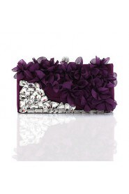 Women PU Baguette Clutch / Evening Bag Multi color