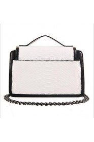 Women Professioanl Use PU Shoulder Bag White / Red / Black