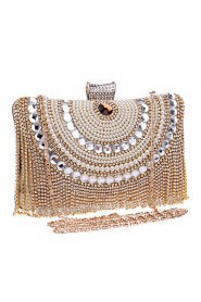 Women's Handmade High grade Tassel Diamonds Party/Evening Bag