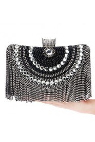 Women's Handmade High grade Tassel Diamonds Party/Evening Bag