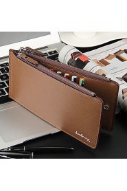 Multi functional Wallet New Men Bags Brand Genuine Leather Male Wallet Purse Men's Long Business Clutch Bags