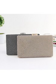 Women PU / Metal Minaudiere Shoulder Bag / Tote / Evening Bag / Wristlet Multi color