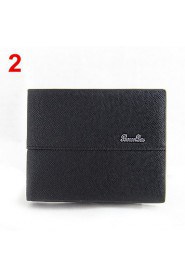 New Leather Baellerry Wallet Multifunctional Short Design Men Wallet Zipper Coin Purse Card Holder