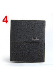 New Leather Baellerry Wallet Multifunctional Short Design Men Wallet Zipper Coin Purse Card Holder