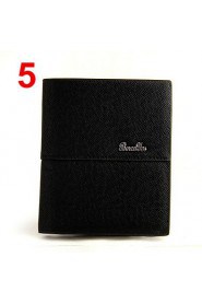 New Leather Baellerry Wallet Multifunctional Short Design Men Wallet Zipper Coin Purse Card Holder