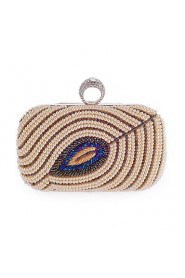 Women PU Baguette Clutch / Evening Bag Multi color