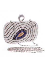 Women PU Baguette Clutch / Evening Bag Multi color