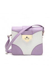  Women PU Shoulder Bag White / Pink / Purple / Yellow / Red