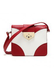  Women PU Shoulder Bag White / Pink / Purple / Yellow / Red