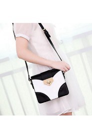  Women PU Shoulder Bag White / Pink / Purple / Yellow / Red