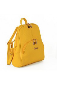 Women Sports / Shopping PU Zipper Backpack