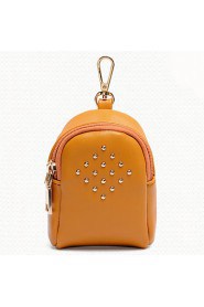 Women PU Bucket Shoulder Bag / Tote / Backpack Pink / Purple / Blue / Yellow / Black