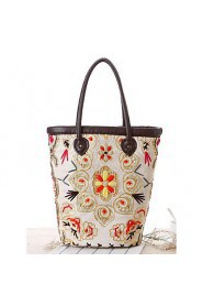 Women Straw Shopper Tote Multi color