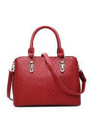 Women PU Doctor Shoulder Bag / Tote / Satchel White / Blue / Gold / Red / Black