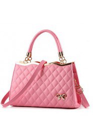 Women Casual PU Tote White / Pink / Purple / Blue / Red / Black / Burgundy / Fuchsia