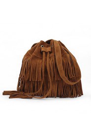 Popular In Europe And America Fringed Shoulder Bag Messenger Bag Woman Shopping Travel Package