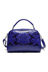 Women PU Saddle Shoulder Bag / Tote / Satchel Blue / Brown / Red / Black