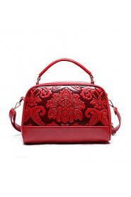 Women PU Saddle Shoulder Bag / Tote / Satchel Blue / Brown / Red / Black