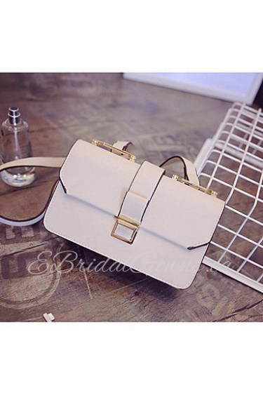 Women PU Sling Bag Shoulder Bag White / Pink / Gold / Black