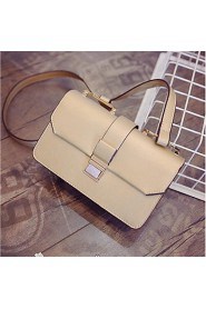 Women PU Sling Bag Shoulder Bag White / Pink / Gold / Black