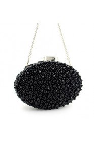 Women's Handmade High grade Oval Pearl Diamonds Party/Evening Bag