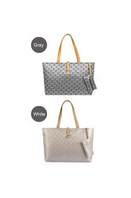 Handbag Leather Shoulder Bags With Animal Print/Metal