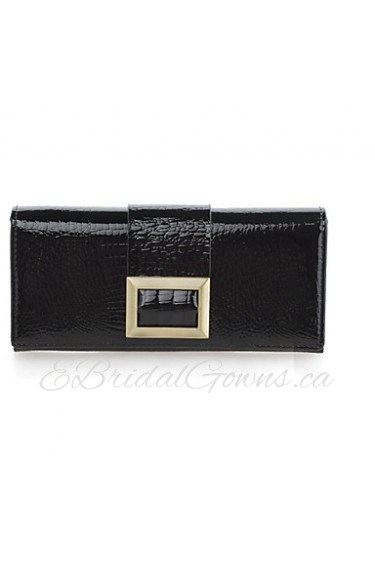 Women's Cowhide Purse Day Clutch / Wallet / Card & ID Holder / Coin Purse Clutch with Box Packing