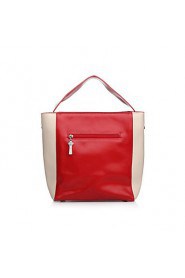 Women Cowhide Barrel Tote